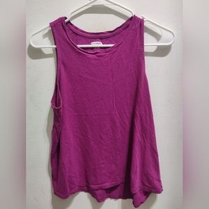 Old Navy tank top. wine/burgundy/maroon